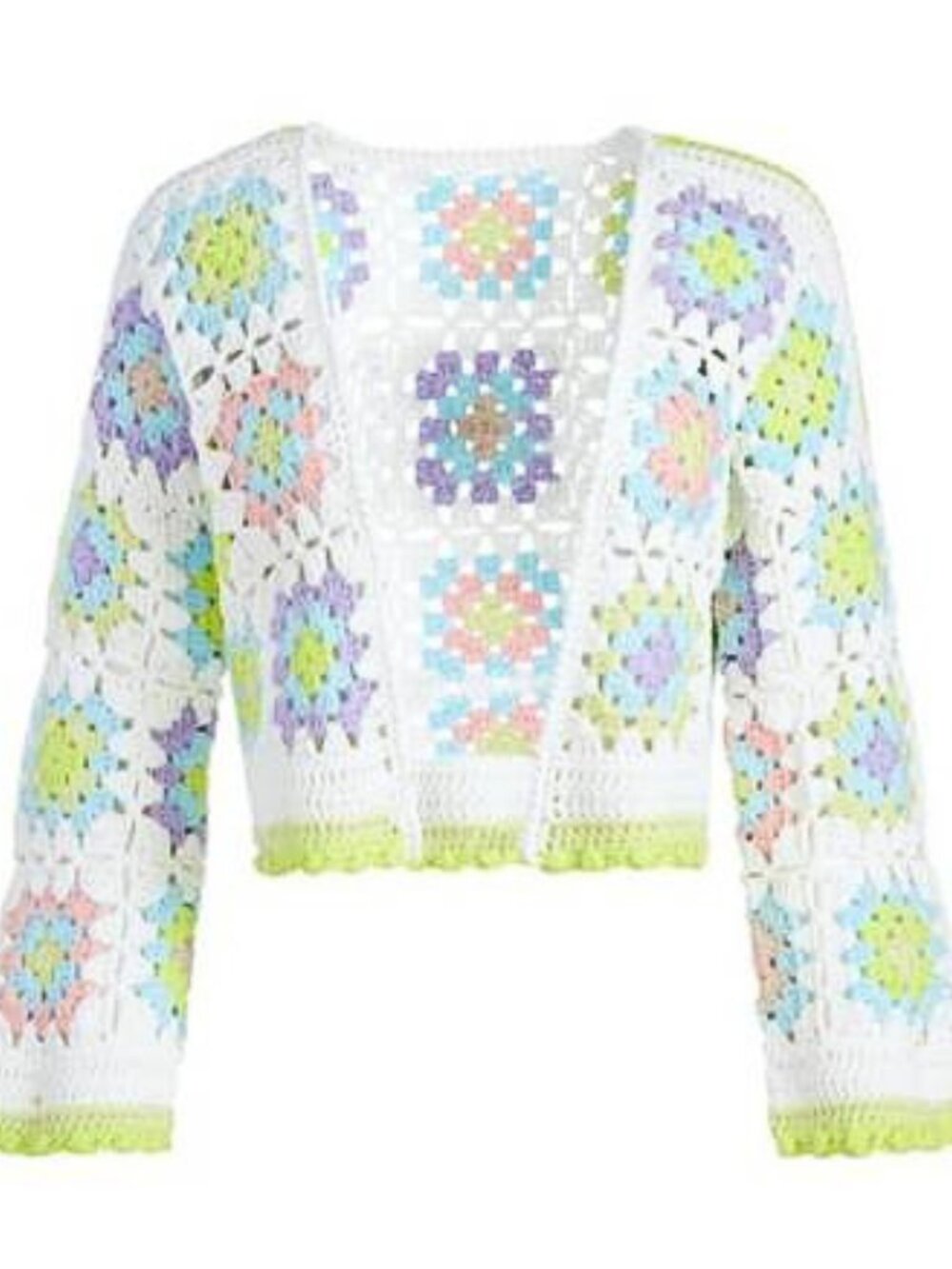 Alice + Olivia Crochet Cardigan